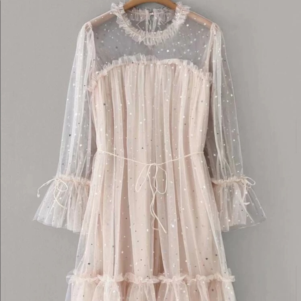 Sheer Celestial Dress